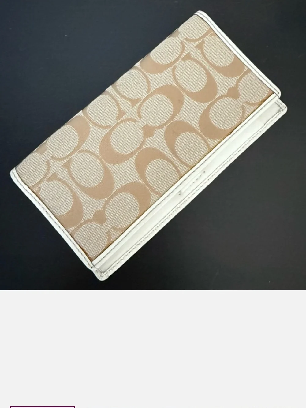 Coach authentic jacquard